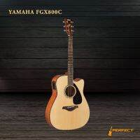 YAMAHA FGX800C กีตาร์โปร่งไฟฟ้ายามาฮ่า รุ่น FGX800C พร้อมกระเป๋า YAMAHA รุ่น Deluxe