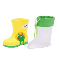 Rainboots Kids for Boys Girls Rain Boots Waterproof Baby Non-slip Rubber Water Shoes Children Rainboots Four Seasons Removable