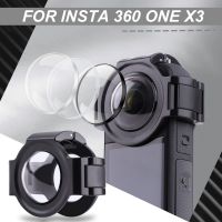 ป้องกันสำหรับ X3 Insta360ป้องกันรอยขีดข่วนฝาครอบป้องกันสำหรับ Insta 360 X3ทนฝุ่นป้องกันอุปกรณ์เสริมกระจกเทมเปอร์