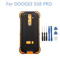 ใหม่สำหรับ Doogee S58 Pro ศัพท์มือถือเปลี่ยนแบตเตอรี่ที่อยู่อาศัยกลับกรณี Cove