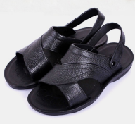 HCMGiày sandal nam cao cấp màu đen siêu bền giá rẻ thumbnail