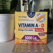 Viên Uống Vitamin A D Bổ Sung Vitamin Giảm Nguy Cơ Khô Mắt Mỏi Mắt Còi