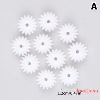 DONGLIONG S162A เฟืองหมุน0.5เมตรเฟืองมุมพลาสติก16ฟันอุปกรณ์เสริมชิ้นส่วนของเล่นแบบทำมือ
