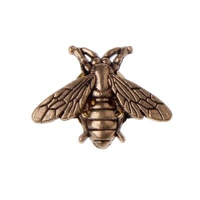 Vintage โลหะ Bees Pins Tiny เข็มกลัดแมลง Novelty สำหรับเสื้อกั๊กสูทเครื่องประดับสำหรับผู้ชาย