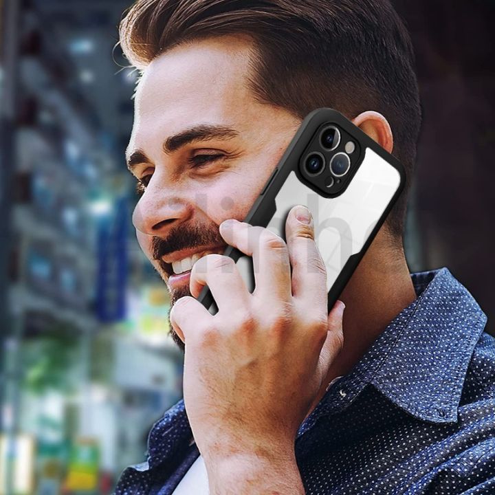 สำหรับ-iphone-15-pro-max-15-plus-15-pro-เคสโทรศัพท์เต็มรูปแบบ360เคสโทรศัพท์โปร่งใสสองด้านกันกระแทก