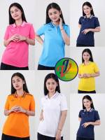 เสื้อโปโลแขนสั้น ทรงสำหรับผู้หญิง Grand sport รุ่น 012-789