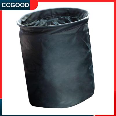 CCGOOD ถังขยะในรถพับได้ถังขยะแขวนอุปกรณ์ตกแต่งรถยนต์ทนทานต่อรอยขีดข่วน