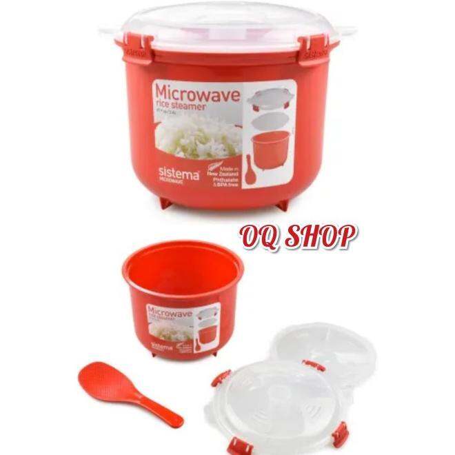 Sistema Microwave Rice Steamer 2.6 Ltr Merah Lazada Indonesia
