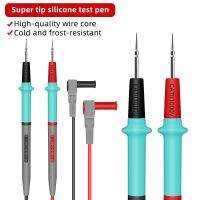 DUERE Multimetro Pins โวลต์มิเตอร์ทดสอบสากลสำหรับดิจิทัลมัลติมิเตอร์วัดปากกาตรวจสอบ Probe Multimeter ตัวทดสอบตะกั่วชุดหัวทดสอบ