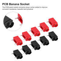 ซ็อกเก็ตกล้วย PCB 4มม. สำหรับอุปกรณ์ทดสอบอิเล็กทรอนิกส์มีเสถียรภาพอย่างต่อเนื่อง