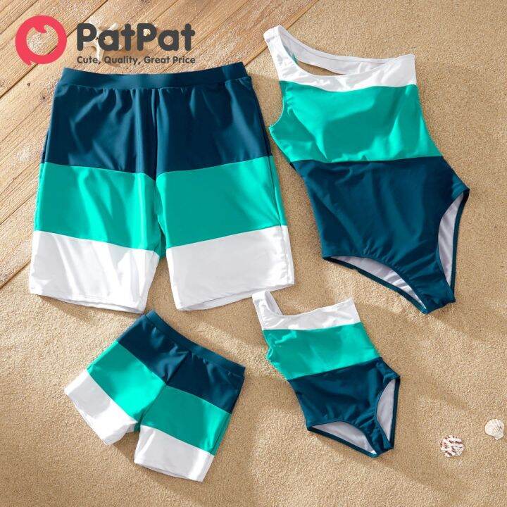Two Piece Pat Pat Matching Bathing Suits Pat Pat Patpat Family