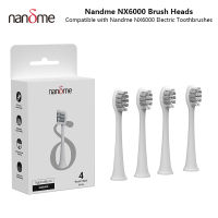 Original Nandme NX6000หัวแปรงสมาร์ท Sonic แปรงสีฟันไฟฟ้าอุปกรณ์เสริมหัวแปรงสีฟัน xnj