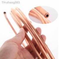 1/2/3/4/5M Soft Copper Tube OD 2 3 4 5 6 8 9 10mm 99.9 Pure Coppers Wire Pipe Air Conditioner Cooling DIY Crafts Thk 0.5 1.5mm