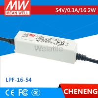 MEAN WELL Original LPF-16-54 54V 0.3A Meanwell LPF-16 54V 16.2W Single Output LED Switching Power Supply