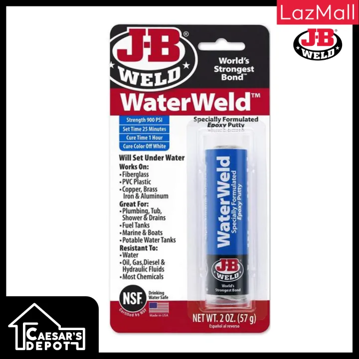 J-B Weld WaterWeld Specially Formulated Epoxy Putty