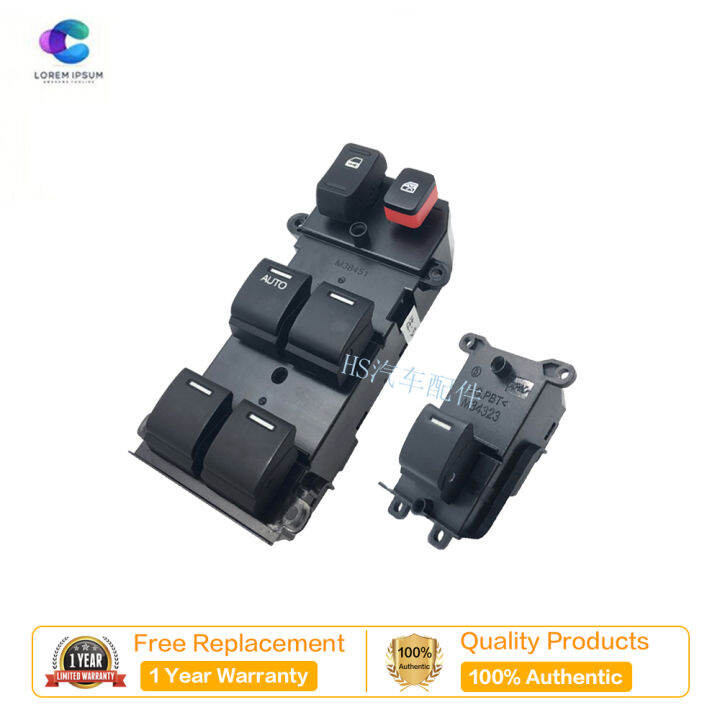 Honda 07 08 09 10 11 CRV Electric glass lifter main switch Window