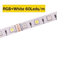 12V 24V RGBCCT LED Strip Light 5M 5050 2835 SMD Flexibla LED Tape RGBW RGBWW 60 90 180Leds/m Waterproof LED Stripe Rope Decor