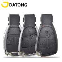 Datong เคส Kunci Remote Mobil โลกสำหรับ Mercedes B C E S CLK NEC CL Style 3ปุ่มปรับเปลี่ยนคีย์เลสป้อน Sampul Kartu อัจฉริยะ