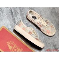 Vans Old Skool Anna Hem 4 hole fresh floral sashimi fashion casual canvas shoes