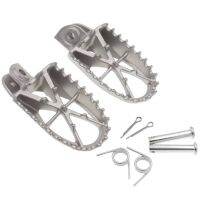 Stainless Steel Foot Pegs Pedals FootRests Fit for 250 CRF250(2001-2009) CQR Dirt Bike Motorcycle