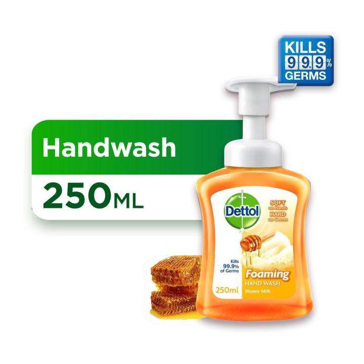 Dettol Foaming Hand Wash Honey Milk 250ml Lazada Singapore