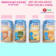 Bột lắc sữa Nestle Pháp 400g vị vani cho bé từ 6 tháng. Date 9 2023