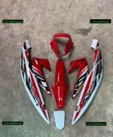 SONIC NEW 125  ปี2004-2007 สีแดง ท้ายขาว   ได้รายการสินค้าชุดตามรูป มีเก็บเงินปลายทาง7ชิ้น ส่งฟรี มีรับประกันสินค้า