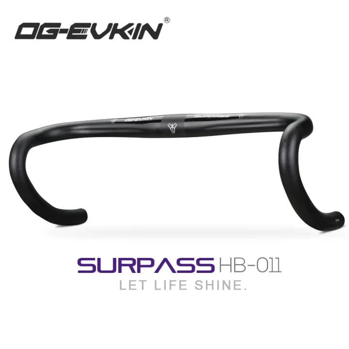OGEVKIN HB011 Carbon Handlebar Road Bike Drop Bar Bicycle Handlebar