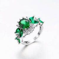 Qirong Jewelry Zircon Ms. Ring เครื่องประดับอัญมณีที่สร้างสรรค์