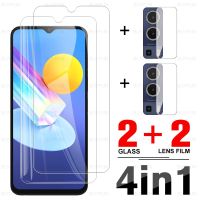 4in1 Tempered Glass For Vivo Y72 Y52 5G Camera Lens Protective Film For Vivo Y 31 51 20 20i 1S 11 2019 Screen Protector Glass