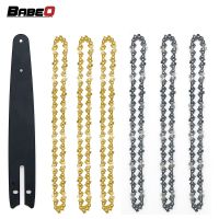 【CC】▬❒  4 6 8 Inch Chains for 4/6/8 Electric Saw Chain Inches Parts Guide Plate