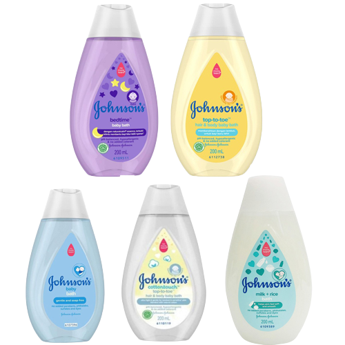 JOHNSONS Baby Wash 2in1 / Baby Body Wash / Baby Shampoo 100ml 200ml