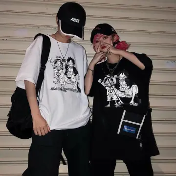 Creative Anime One Piece Luffy Cool Casual Shirt Girl Boy Couple
