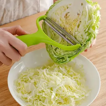 Stainless Steel Cabbage Slicer Shredder Vegetable Kitchen Solid Manual  Salad Cutter For Making Coleslaw Chinese Cabbage Planer - AliExpress