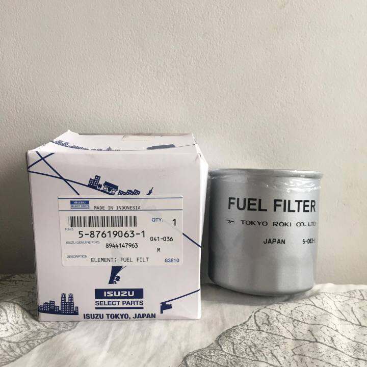 ORIGINAL ISUZU CROSSWIND/HILANDER/FUEGO/IPV FUEL FILTER Lazada PH
