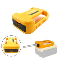 อะแดปเตอร์ชาร์จ USB สำหรับ Dewalt 18V 20V Li-Ion แบตเตอรี่พร้อม USB และ Type-C ชาร์จเร็ว DCB200 DCB205สำหรับ DEWALT