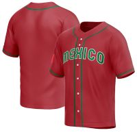 2023 New BG Baseball Jerseys Mexico 7 URIAS 34 Jersey Sewing Embroidery Outdoor Sportswear Hip-hop Red 2023 World New Summer