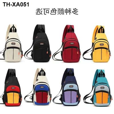Cross-border new chest bag waterproof large-capacity shoulder backpack multi-functional Oxford cloth outdoor student
