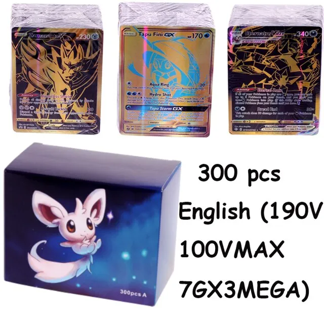 Pokemon V Vmax Gx Ex Mega Shining Cards Years Trainer English