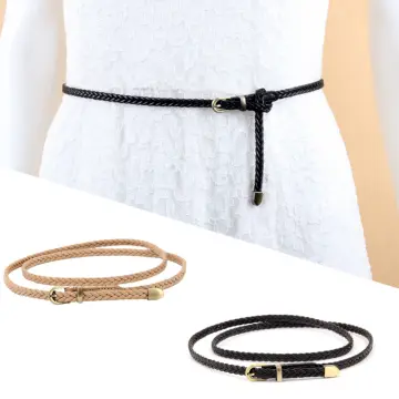 www. - Hot Sell New Womens Belt New Style Candy Colors Hemp Rope  Braid Belt Female Belt