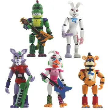 Set of 5 - Five Nights at Freddy's Sister Location Action Figures Party Toy  FNAF