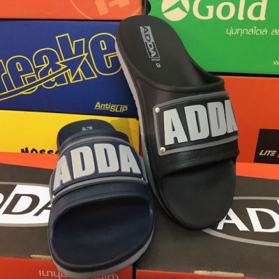 ADDA  2Density   รองเท้าแตะ  รองเท้าลำลอง  รองเท้ายาง  แบบสวม  พื้นนุ่มน้ำหนักเบาสวมใส่สบายเท้า  รุ่น  5TD49-M3  (เบอร์  7-10)