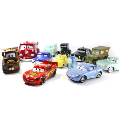 BUANARN ของเล่นยานพาหนะของขวัญคริสต์มาสรามิเรซของเล่นเด็กพายุ1:55 McQueen Mater Jackson Pixar Cars