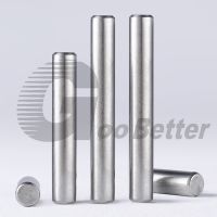 Φ10mm 12Mm 304(A2) Pin Silinder Baja Tahan Karat Mencari Batang Padat Poros Tetap Dowel L 16-100Mm