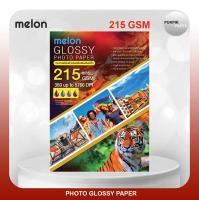 กระดาษโฟโต้ MELON Photo Inkjet Glossy A4 215G.(100แผ่น/1แพ็ค)