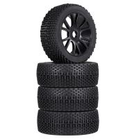 110mm 1/8 Scale RC Off-Road Buggy Tires Wheel Tyre 17mm Hex for ARRMA Redcat Team Losi Kyosho VRX HPI WR8 HSP Hobao