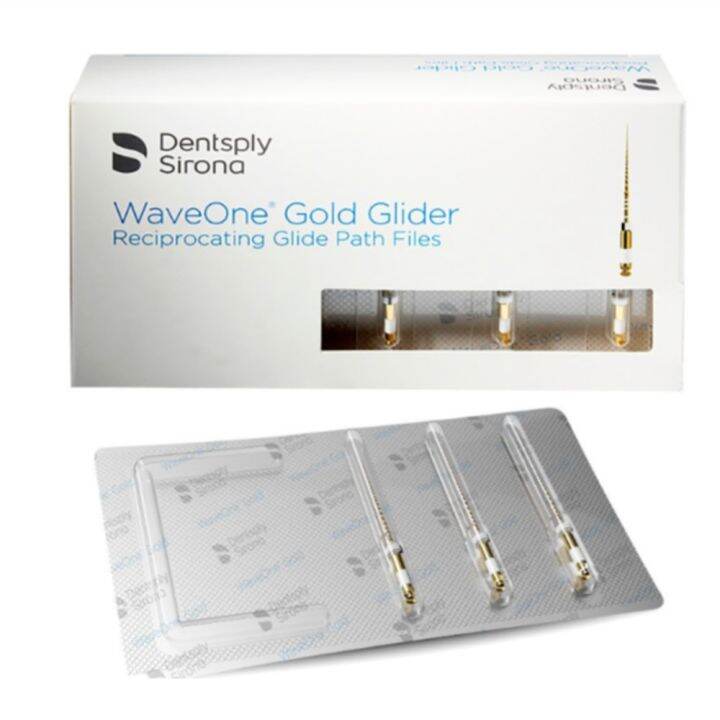 1Pk/3Pcs Waveone Gold Glider 15.02 ENDODONTIC RECIPROCATING Glide Path