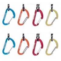 8pcs/Lot Naturehike Aluminum Alloy Outdoor Camping Hiking 4cm D Mountaineering Buckle Flat Hanging