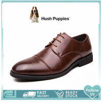 Hush_Puppies รองเท้าผู้ชาย รุ่น สีดำ รองเท้าหนังแท้ รองเท้าทางการ รองเท้าแบบสวม รองเท้าแต่งงาน รองเท้าหนังผู้ชาย