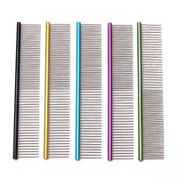 Puppy Grooming Comb Groomer For Dog Aluminum Groomer Pets Combs Hairbrush Cat Dog Grooming Combs Dog Hair Care C6704 Brushes  Combs